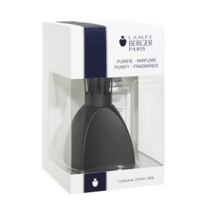 Curve Black lamp with ocean breeze home fragrance by lampe berger maison berger