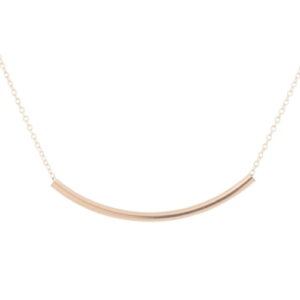 16" Necklace Gold - Bliss Bar Gold