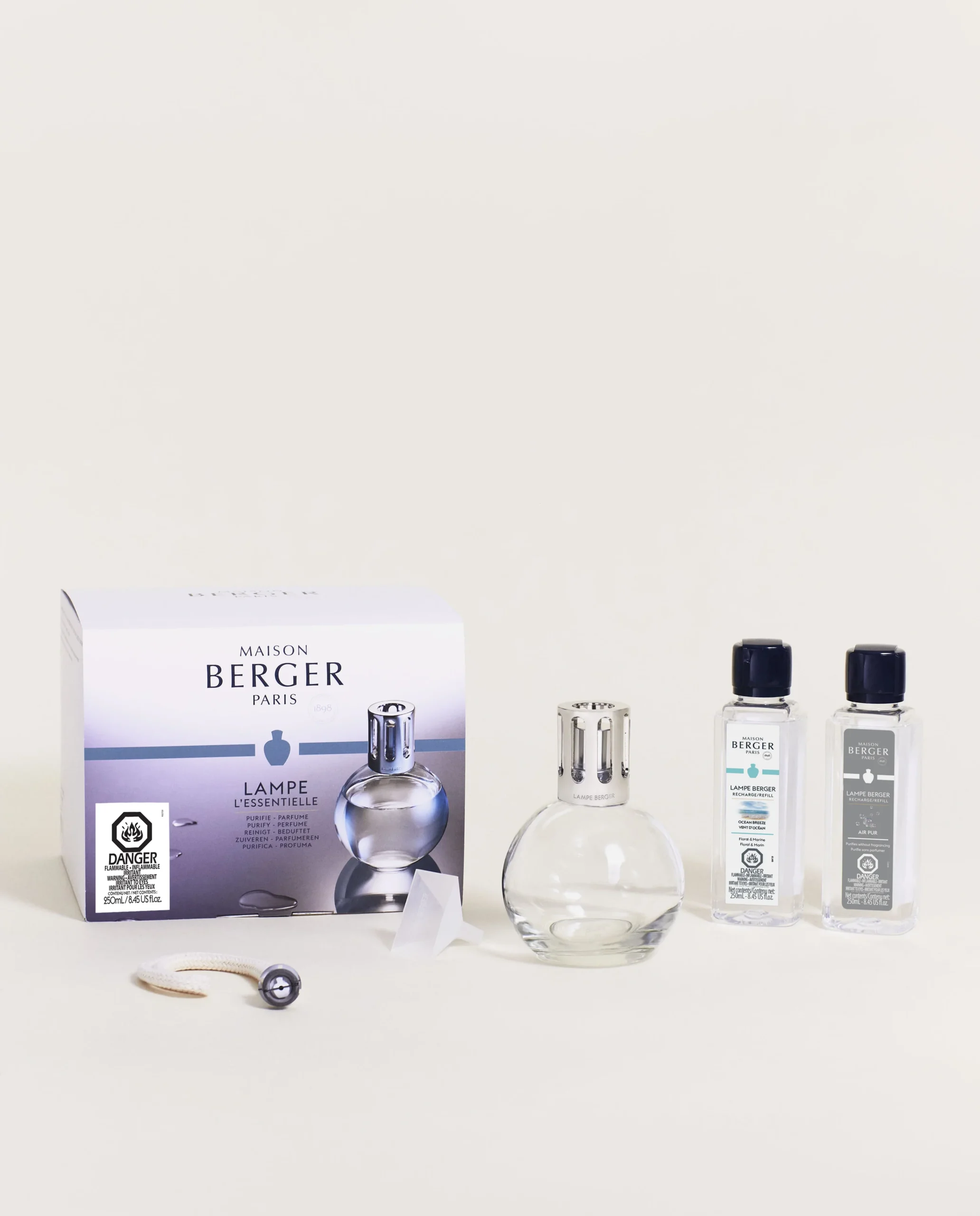 Essential Round Lamp Gift Set with Air Pur So Neutral + Ocean Breeze - Image 2