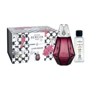 Prisme Garnet Home Fragrance Lamp Gift Set with Wilderness