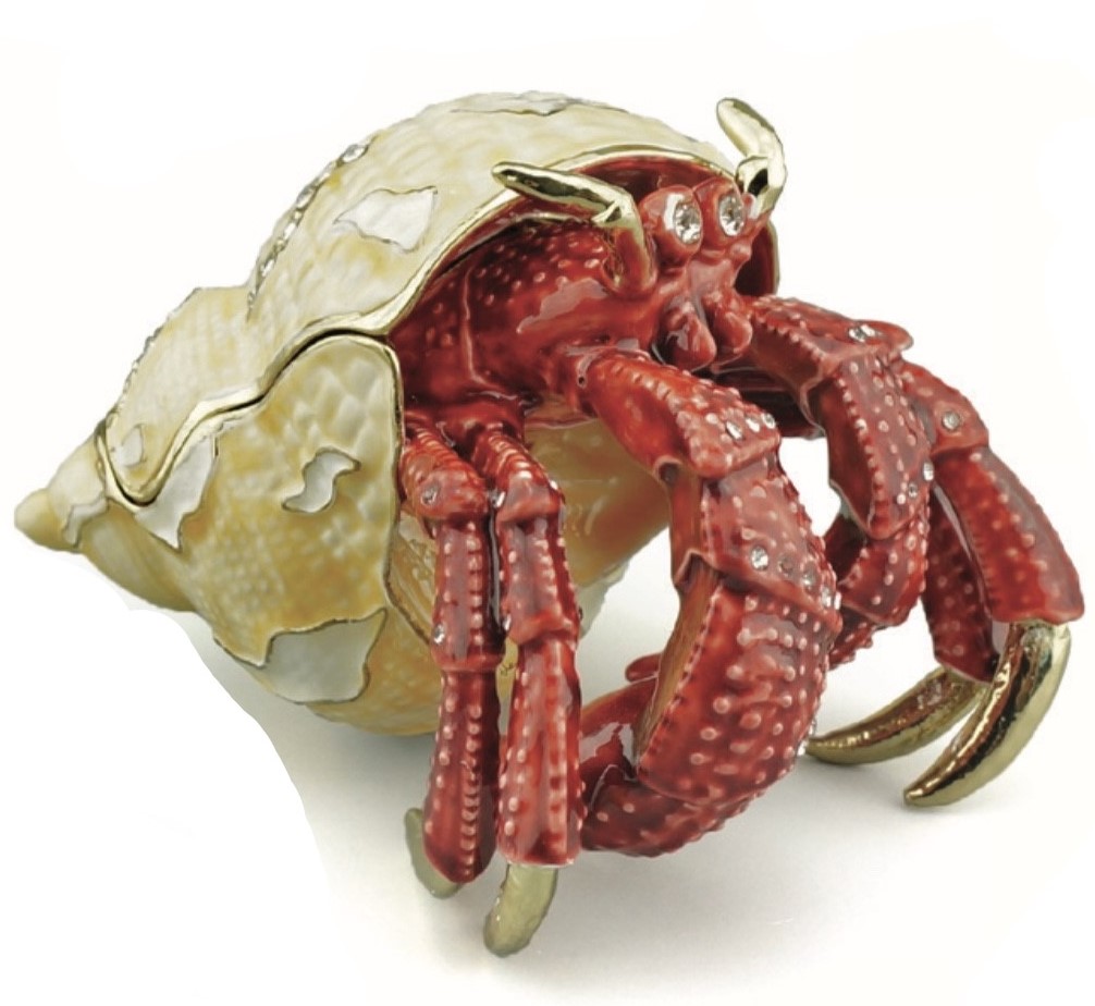 Large Hermit Crab Trinket Box