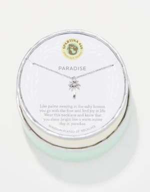Sea La Vie Necklace Paradise/Palm Tree