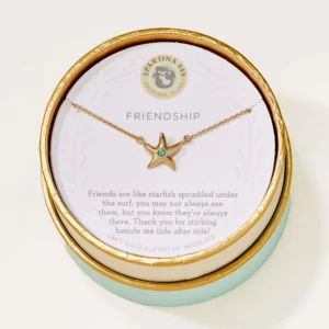 Sea La Vie Necklace Friendship/Starfish - Gold