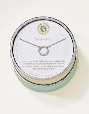 Sea La Vie Necklace Thankful/Ring - Silver