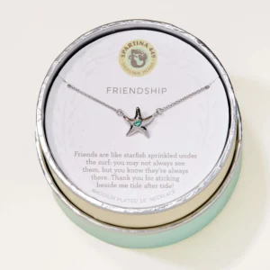 Sea La Vie Necklace Friendship/Starfish - Silver