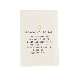 Mud Pie Beach House Towel