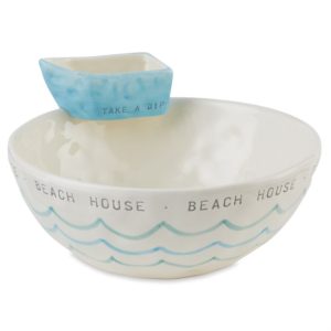 Mud Pie Beach Stacked Chip & Dip Set
