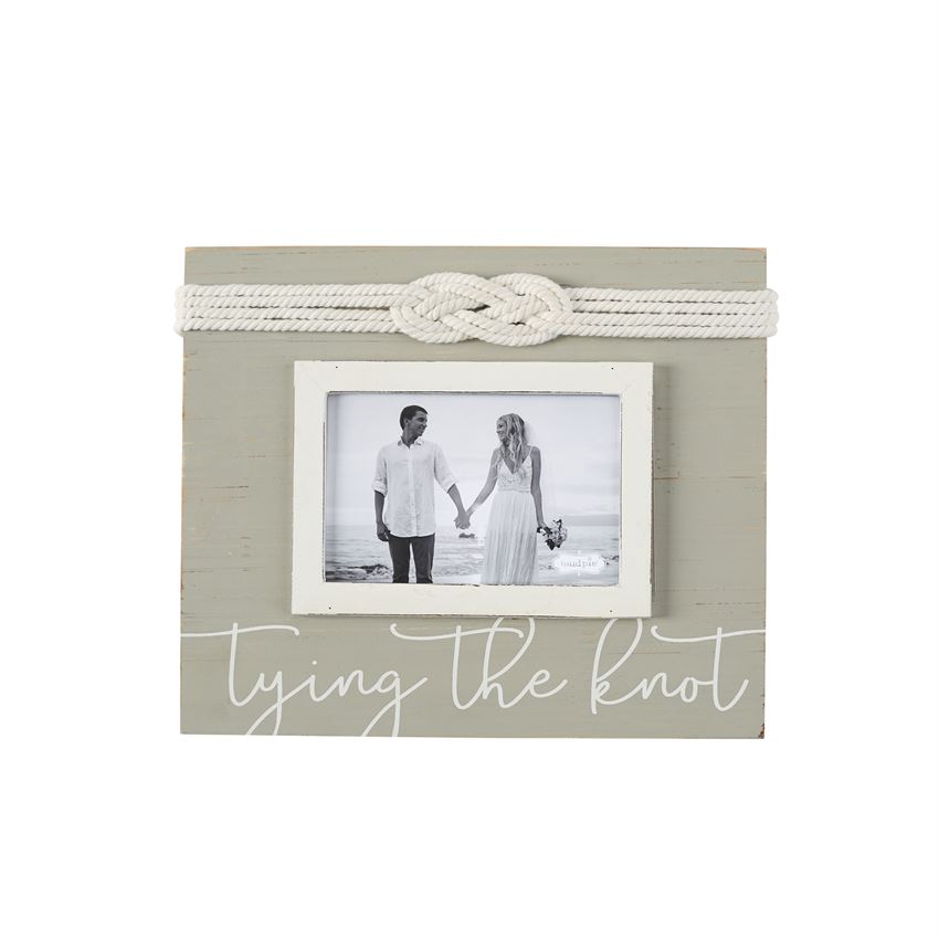 Tying The Knot Nautical Knot Picture Frame The Bronze Lady
