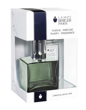 Cube Green Gift Set - Glass Lampe home fragrance air purifier by lampe berger maison berger