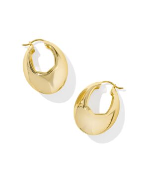 Liana Hoop Earrings - Gold