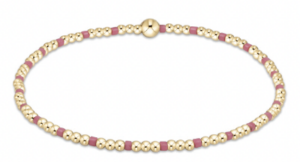 Egirl Hope Sincerity 2mm Bracelet - Bright Pink