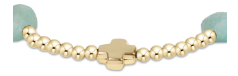 Admire Signature Cross 3mm Bracelet - SS25 Gemstones - Image 5