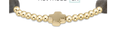Admire Signature Cross 3mm Bracelet - SS25 Gemstones - Image 4