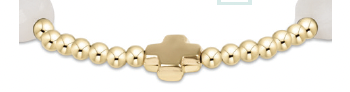 Admire Signature Cross 3mm Bracelet - SS25 Gemstones - Image 3