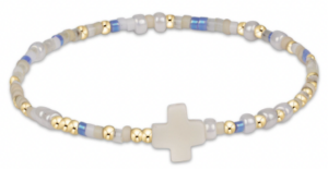 Egirl Hope Unwritten Signature Cross Bracelet - Skinny Dippin'