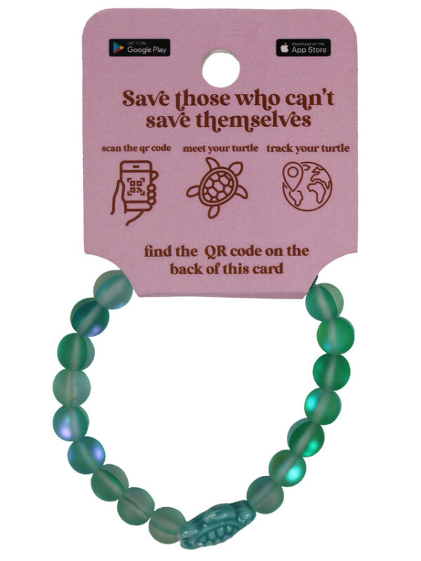 Turtle Tracker Bracelet - Earth