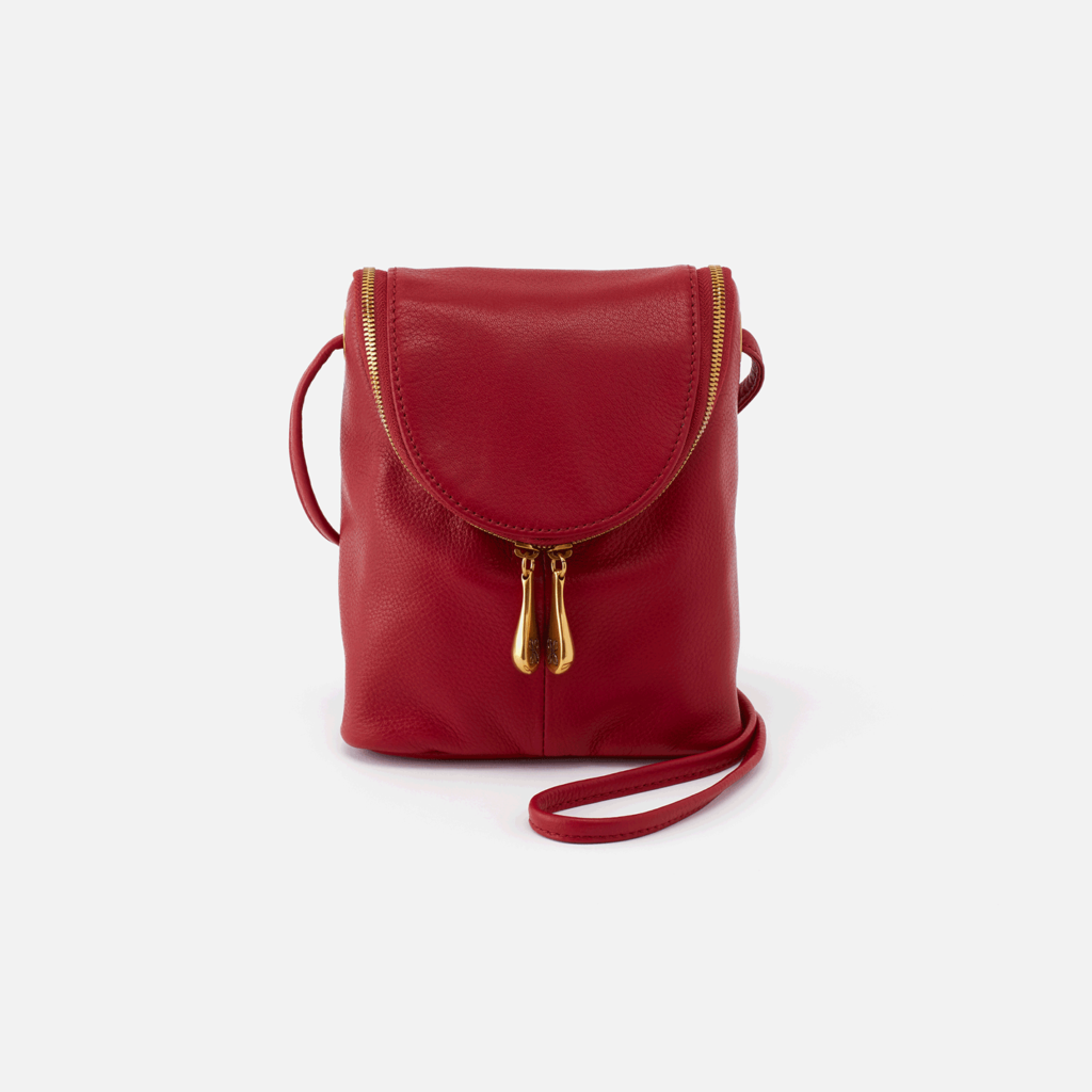 FERN CROSSBODY SCARLET The Bronze Lady