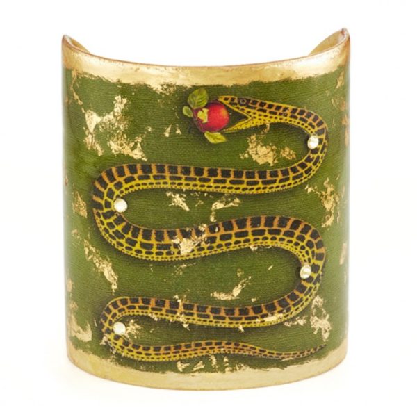Green Snake Cuff - 3"