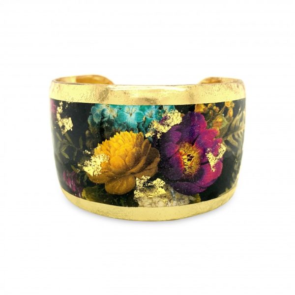 Midnight Bouquet Cuff