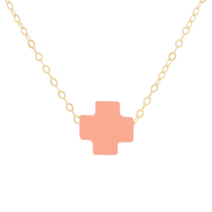 16" Necklace Gold - Signature Cross