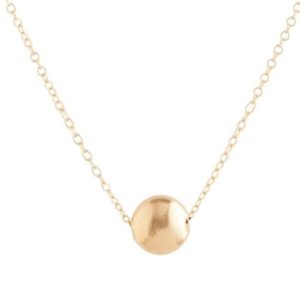 16" Necklace Gold - Honesty Small Gold