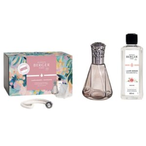 Pyramide Pink Lamp Set with Paris Chic
