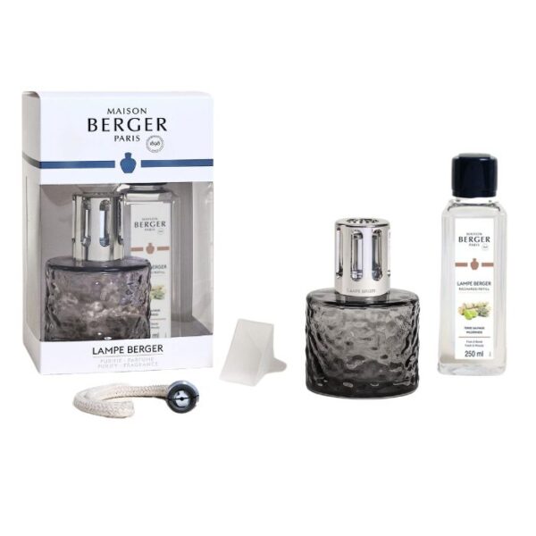 Mirage Black Fragrance Lamp Set with Wilderness