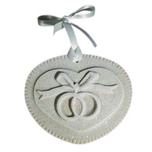 Wedding or Engagement Rings Sand Ornament