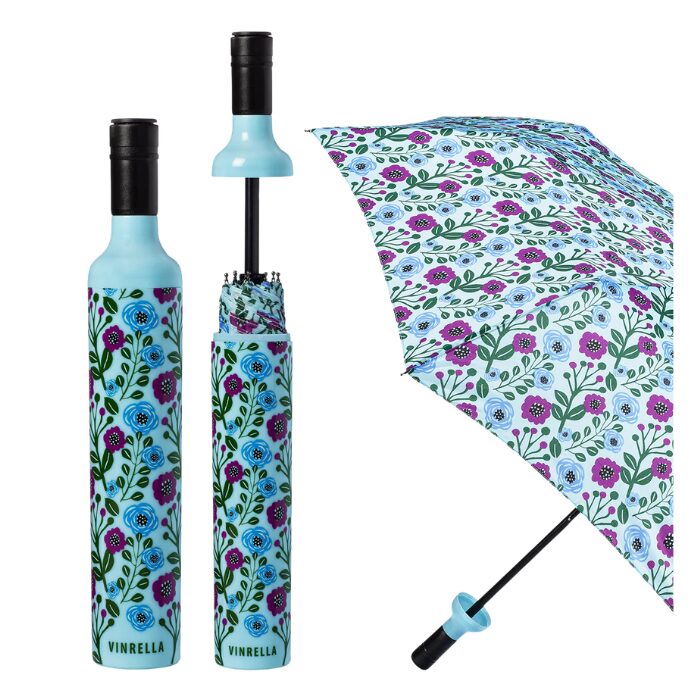 Floral Fantasy Bottle Umbrella