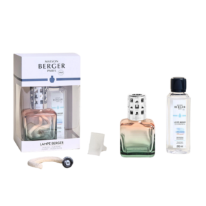 Glaçon Peach-Green Gradient Lamp Gift Set with Ocean Breeze
