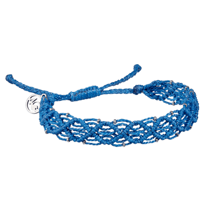 Cross Seas Braided Bracelet - Blue