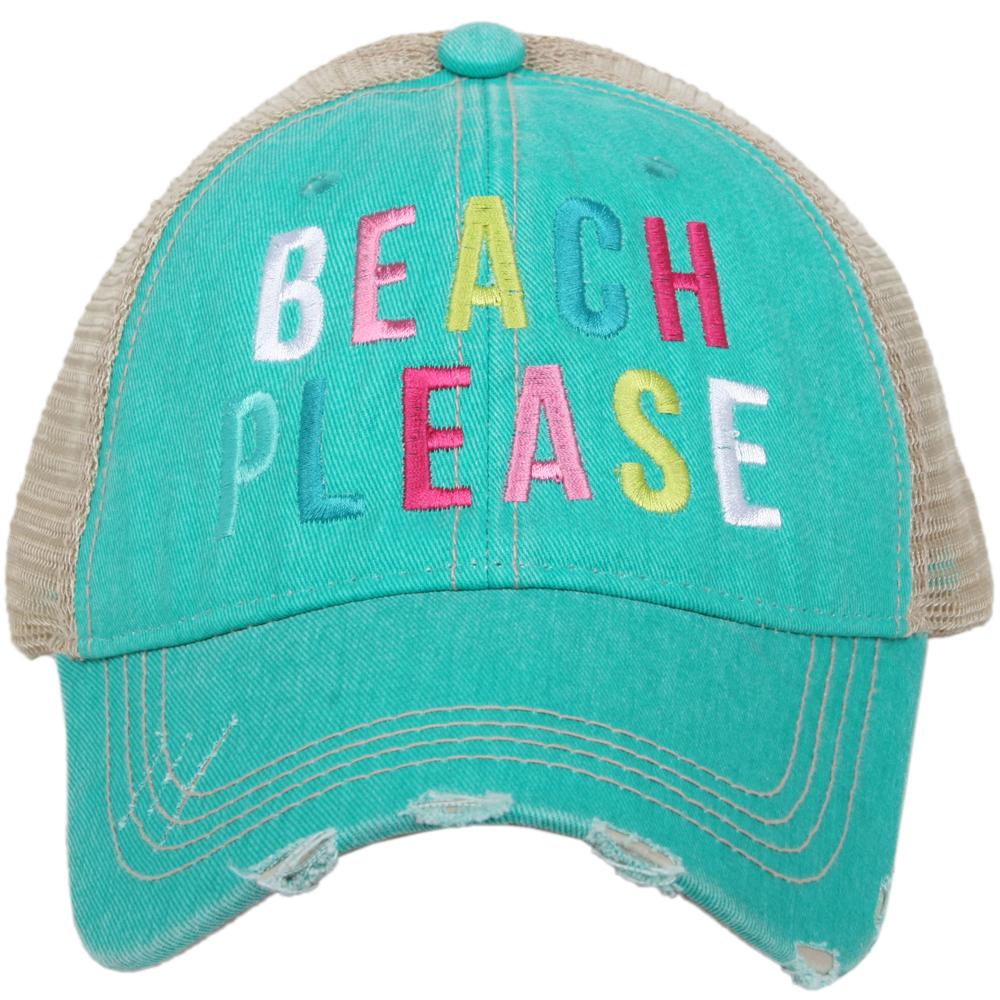 KATYDID Boat Hair Don’t Care Baseball Cap Stylish Cute Sun Hat Trucker Hat for Women 