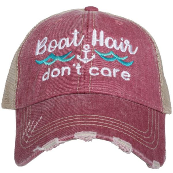 Boat Hair Don't Care Hat – The Bronze Lady