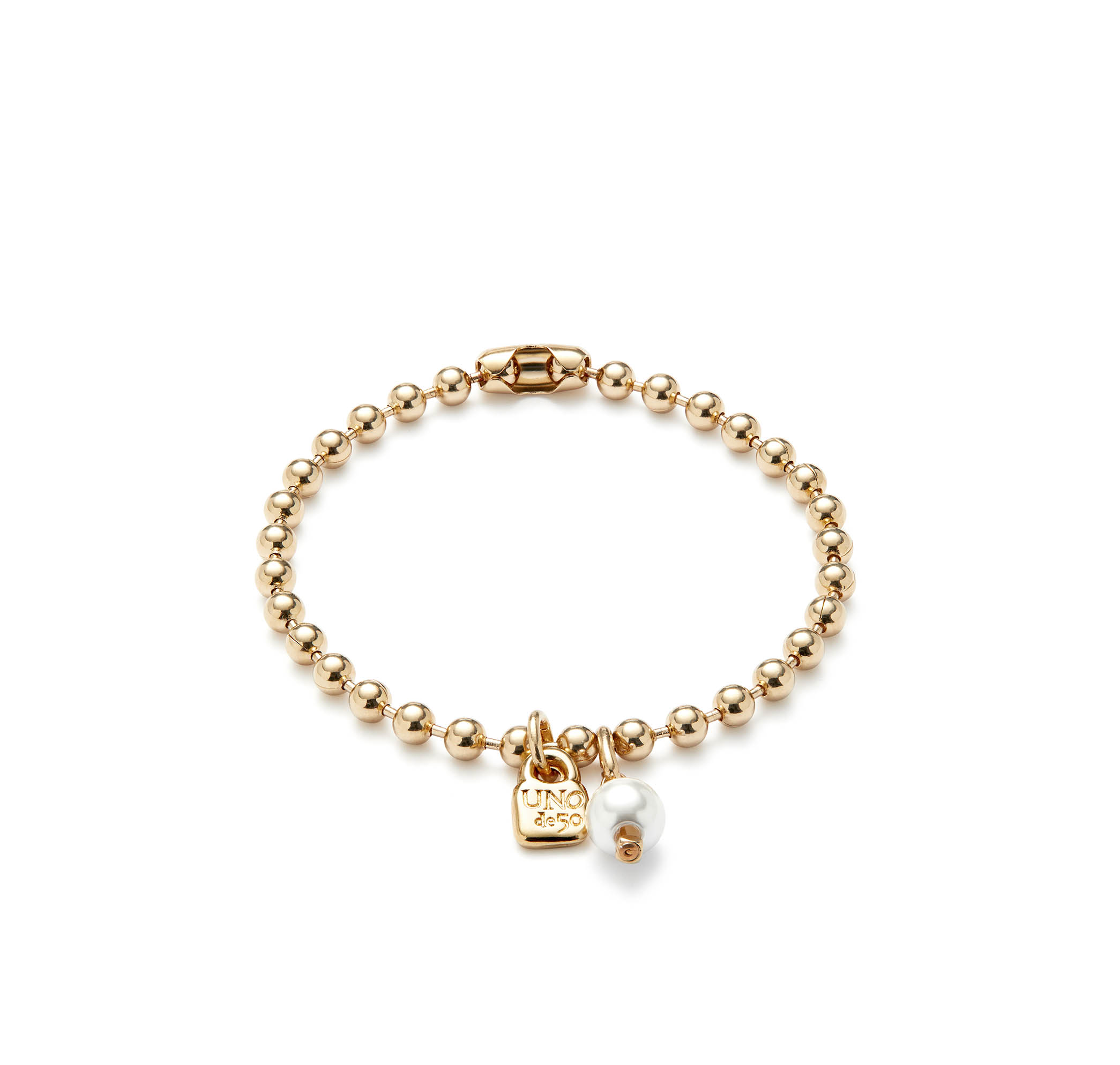Be Unique Bracelet - Gold Pearl