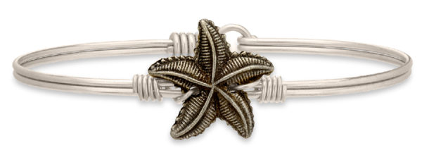 Starfish Bangle Bracelet handmade in the USA by luca + danni