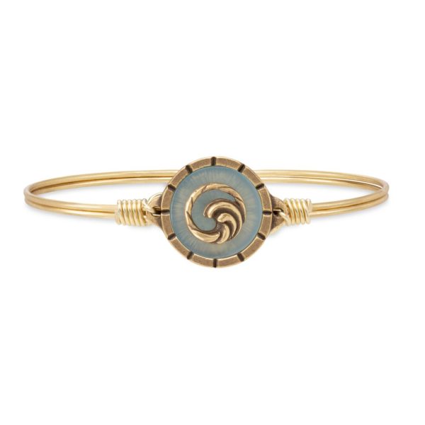 Wave Isla Bangle Bracelet by luca and danni