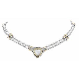 Heart Collection Double Strand Mother of Pearl Necklace by John Medeiros Jewelry Collections