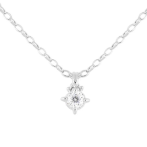 Diamante CZ 3/4 Carat, 102 Facets Necklace