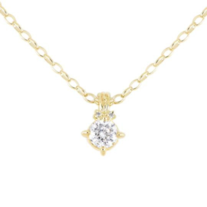 Diamante - CZ 2 Carat 120 Facet, Necklace