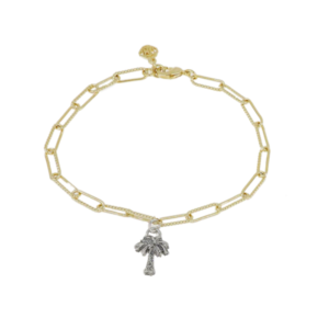Diamante - Charm Bracelet Palm Tree