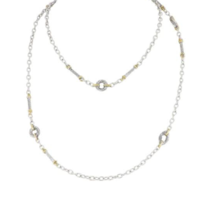 Cordão Circle & Oval Necklace 38" John Medeiros