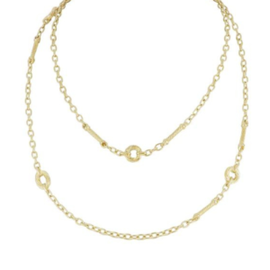 Cordão Circle & Oval Necklace 38" John Medeiros