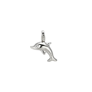silver Small Dolphin Charm