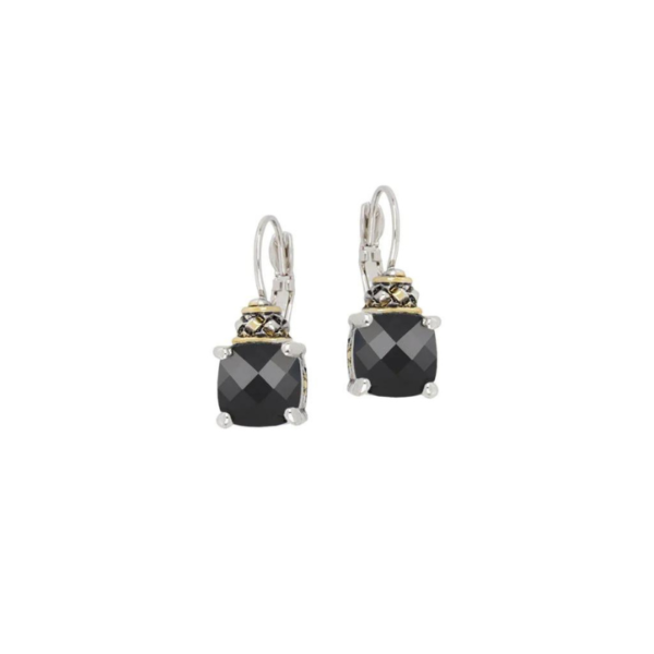 Anvil Square Cut French Wire Lever Back Earrings by John Medeiros Jewelry Collections