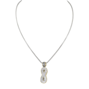 Celebration Petite Pavé Infinity Necklace by John Medeiros Jewelry Collections