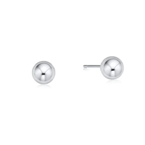 classic 6mm ball stud - sterling