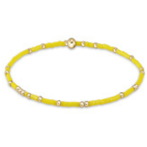 Hope Unwritten Bracelet - Yellow