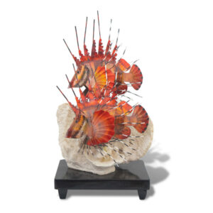 Lion Fish Table Top Sculpture