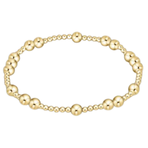 Hope Unwritten 5mm Bead Bracelet - Gold