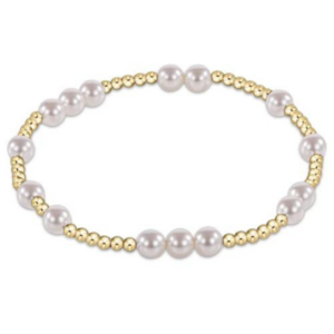 Extends Hope Unwritten 5mm Bead Bracelet - Pearl